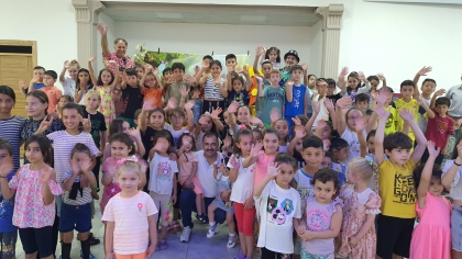 ÇOCUKLARIMIZ DOYASIYA EĞLENDİ