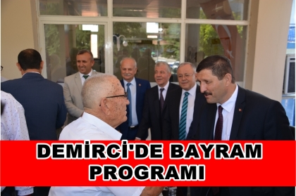 BELEDİYEMİZDE BAYRAMLAŞMA 1'İNCİ GÜN ( İŞTE PROGRAM )