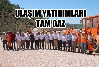 DEV YATIRIMDA 15 KİLOMETRE ASFALTLANDI