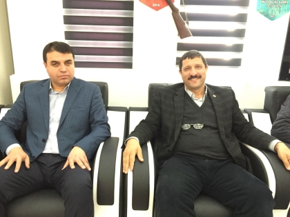 AK PARTİ İLÇE BAŞKANI ACAR VE YÖNETİMDEN, BAŞKAN SELÇUK'A ZİYARET