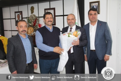 AK PARTİ İL BAŞKANI MERSİNLİ'DEN, BAŞKAN SELÇUK'A ZİYARET