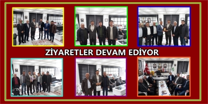 KURUMLAR, MUHTARLAR VE VATANDAŞLAR BAŞKAN SELÇUK'U ZİYARET EDİYOR