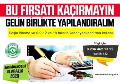 BORÇ YAPILANDIRMA İŞLEMLERİ BAŞLADI. İŞTE DETAYLAR