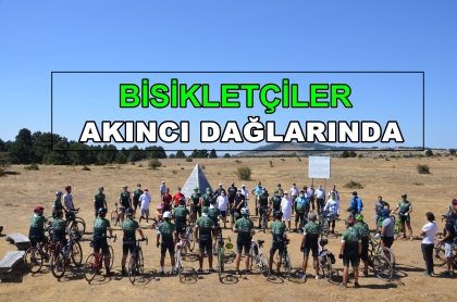BİSİKLETÇİLER, DEMİRCİ'NİN YİĞİT AKINCILARINI ANDI