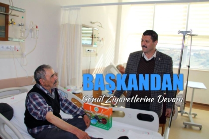 BAŞKAN, GÖNÜL ZİYARETLERİNE DEVAM EDİYOR.