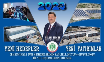 BELEDİYE BAŞKANIMIZ SELAMİ SELÇUK'UN YENİ YIL MESAJI