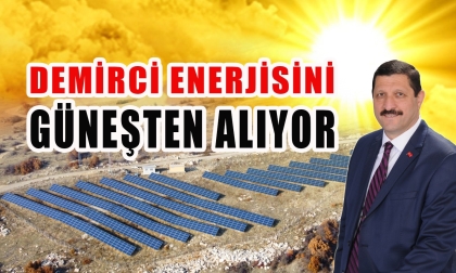 GÜNEŞ ENERJİ SANTRALİ 1 YILDIR İLÇENİN HİZMETİNDE