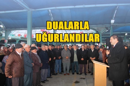 DUALARLA UĞURLANDILAR