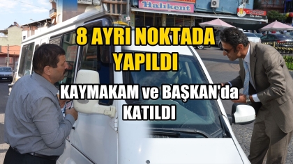 YAYA GÜVENLİĞİNİN NÖBETÇİSİYİZ, UYGULAMASI YAPILDI