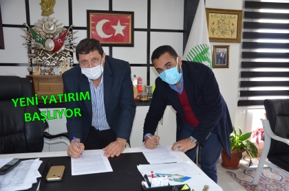 YENİ YATIRIM BAŞLIYOR, MEMLEKETİMİZE HAYIRLI OLSUN
