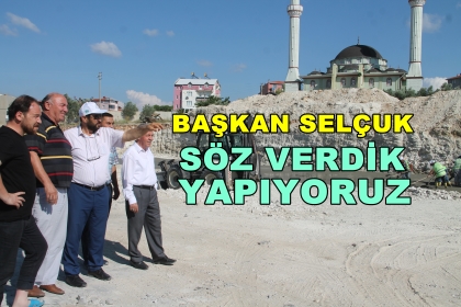 SÖZ VERİLEN BİR YATIRIM DAHA BAŞLADI