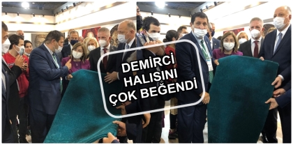 GAZİANTEP BÜYÜKŞEHİR BELEDİYE BAŞKANI FATMA ŞAHİN'DEN DEMİRCİ HALISINA ÖVGÜ