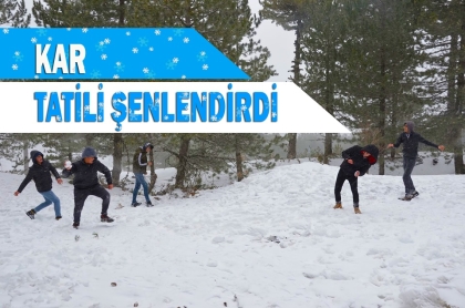 YÜKSEKLERDE KAR, DEMİRCİ'DE SOĞUK