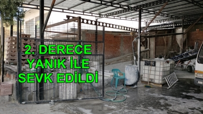 SICAK KİREÇ KUYUSUNA DÜŞEN YAŞLI ADAM AĞIR YARALANDI