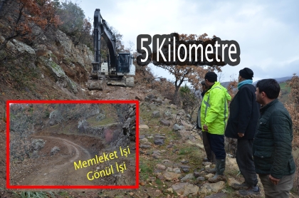 10 GÜNLÜK ÇALIŞMA İLE ULAŞIMA AÇILDI