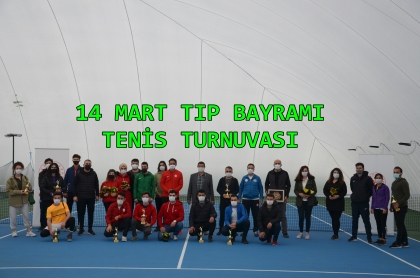 TIP BAYRAMI TENİS TURNUVASI TAMAMLANDI