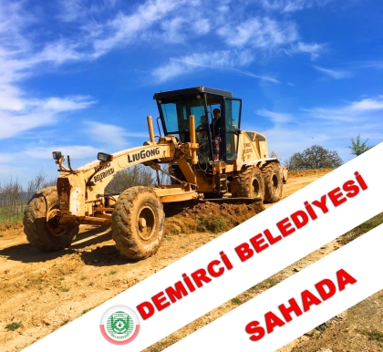 15 KİLOMETRELİK YOL YENİDEN DÜZENLENDİ