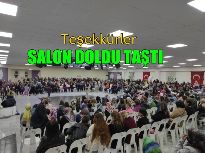 ANNELER GÜNÜ ÖZEL EĞLENCE PROGRAMINA YOĞUN KATILIM