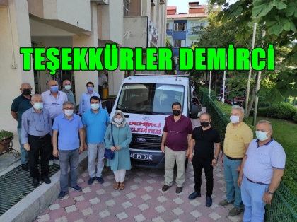 YARDIM MALZEMELERİ YANGIN BÖLGELERİNE GÖNDERİLDİ.