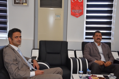 KAYMAKAM KAYA'DAN BAŞKAN SELÇUK'A İADE-İ ZİYARET