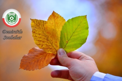 SONBAHAR DEMİRCİ'DE GÜZEL. İŞTE MUHTEŞEM GÖRSELLER