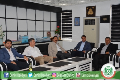 MANİSA MİLLETVEKİLİ ADAYI ÖZKAN'DAN, BAŞKAN SELÇUK'A ZİYARET