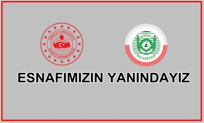 KOVİD-19 SALGININDA İŞ YERİ KAPANAN ESNAFA DESTEK