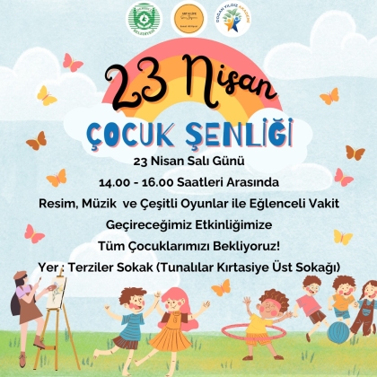 DEMİRCİ'DE ÇOCUKLARI 23 NİSAN'DA BİR EĞLENCE DAHA BEKLİYOR