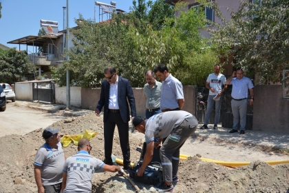 ​BAŞKANIMIZ ERKAN KARA, DOĞAL GAZ ÇALIŞMALARINI YERİNDE İNCELEDİ