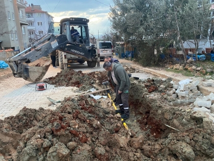 TEST AŞAMASI TAMAMLANAN 4 SOKAKTA DAHA DOĞAL GAZ ARZINA GEÇİLDİ.