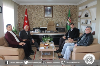 BAŞKAN SELÇUK'TAN, ZİRAAT ODASINA ZİYARET