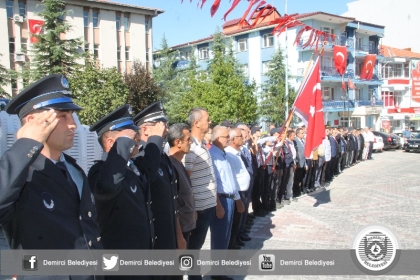 DEMİRCİ'DE 30 AĞUSTOS ZAFER BAYRAMI TÖRENLERİ