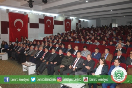 DEMİRCİ'DE 24 KASIM ÖĞRETMENLER GÜNÜ KUTLANDI