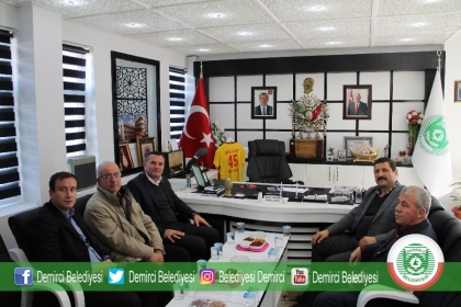 BAŞKAN MERGEN'DEN, BAŞKAN SELAMİ SELÇUK'A ZİYARET