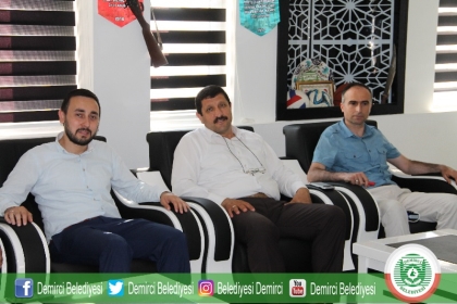 MİLLETVEKİLİ ADAYI SENCER TÜRKMEN, BAŞKAN SELÇUK'A ZİYARET