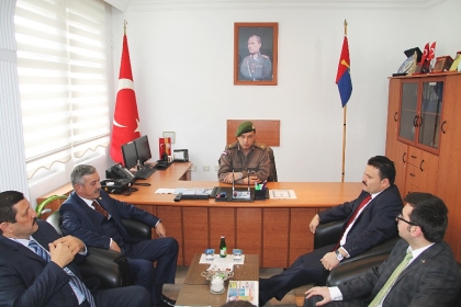 JANDARMAYA TAZİYE ZİYARETİ