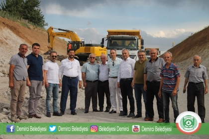 DEMİRCİ'DE YATIRIMLAR TAM GAZ DEVAM !!!