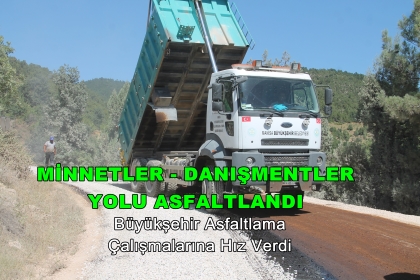 KARATAŞ BÖLGESİNDEN, ASFALTLAMA ÇALIŞMALARI BAŞLADI