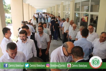 DEMİRCİ'DE BAYRAMLAŞMA PROGRAMI GERÇEKLEŞTİ