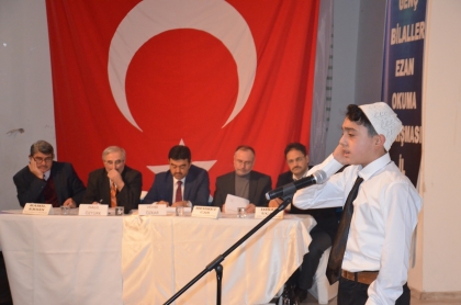 HAFIZLIK VE EZANI GÜZEL OKUMA YARIŞMASI GERÇEKLEŞTİ