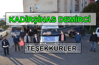 DEMİRCİ'DEN İZMİR'E GÖNÜL KÖPRÜSÜ