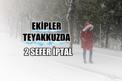 KAR VE TİPİ DEMİRCİ'DE, EKİPLER TEYAKKUZDA