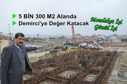 6 MİLYONLUK YENİ YATIRIMDA TEMEL ATILDI