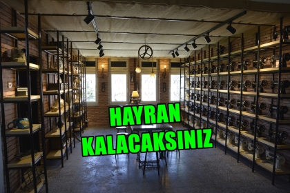 DEMİRCİ'DE EMEKTAR DİKİŞ MAKİNELERİNDEN MÜZE KURULDU