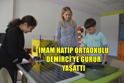 DEMİRCİLİ ÖĞRENCİLER YARIŞMADA 3. OLDU