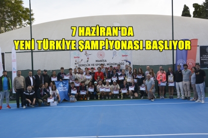GENÇLER TENİS TÜRKİYE ŞAMPİYONASI SONA ERDİ