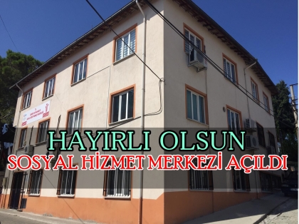 DEMİRCİ SOSYAL HİZMET MERKEZİ HİZMETE AÇILDI