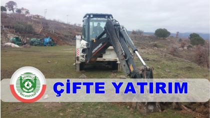O MAHALLE'YE BELEDİYE'DEN ÇİFTE YATIRIM