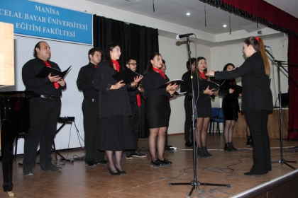 EĞİTİM FAKÜLTESİNDE 29 EKİM CUMHURİYET BAYRAMI ÖZEL PROGRAMI