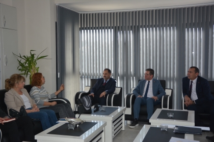 BAŞKANIMIZ ERKAN KARA, BÜYÜKŞEHİR BELEDİYESİ HEYETİ İLE GÖRÜŞTÜ